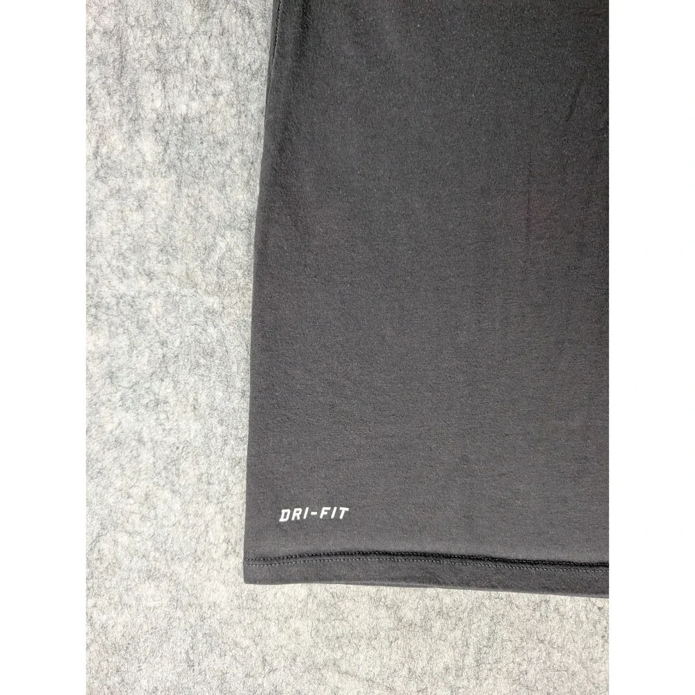 Nike NFL Onfield Apparel Dri-FIT Short Sleeve Graphic T-Shirt Charcoal Grey Red
